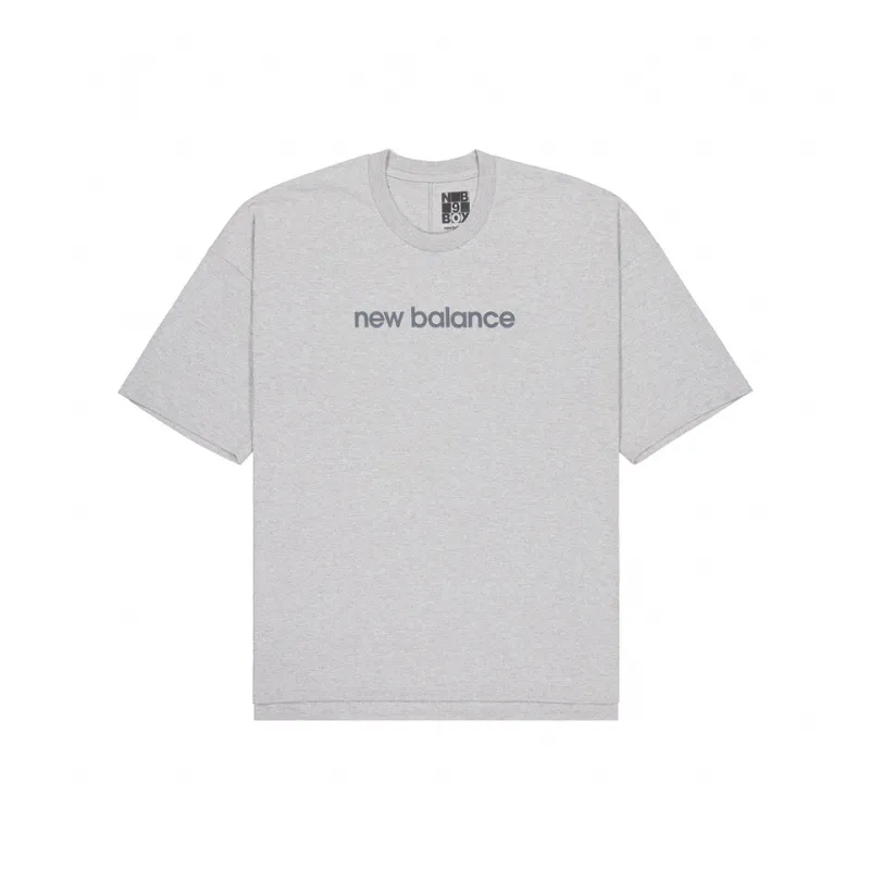 New Balance 9BOX T-Shirt Unisex Sports Gray-0