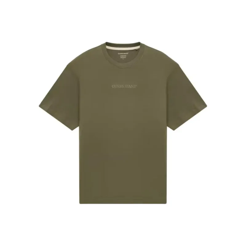 GUESS T-Shirts Men Dark Green-0