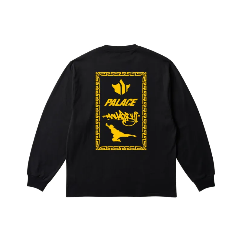 PALACE X Maharishi Shaolin Tag Long Sleeve-0
