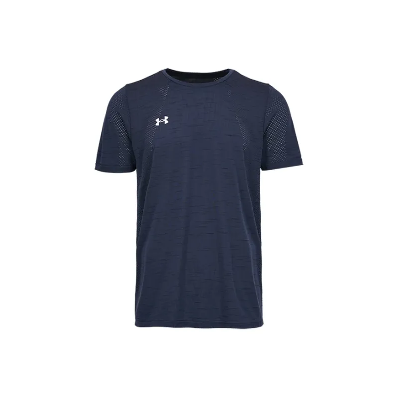 Under Armour T Shirt Unisex Navy Blue-0