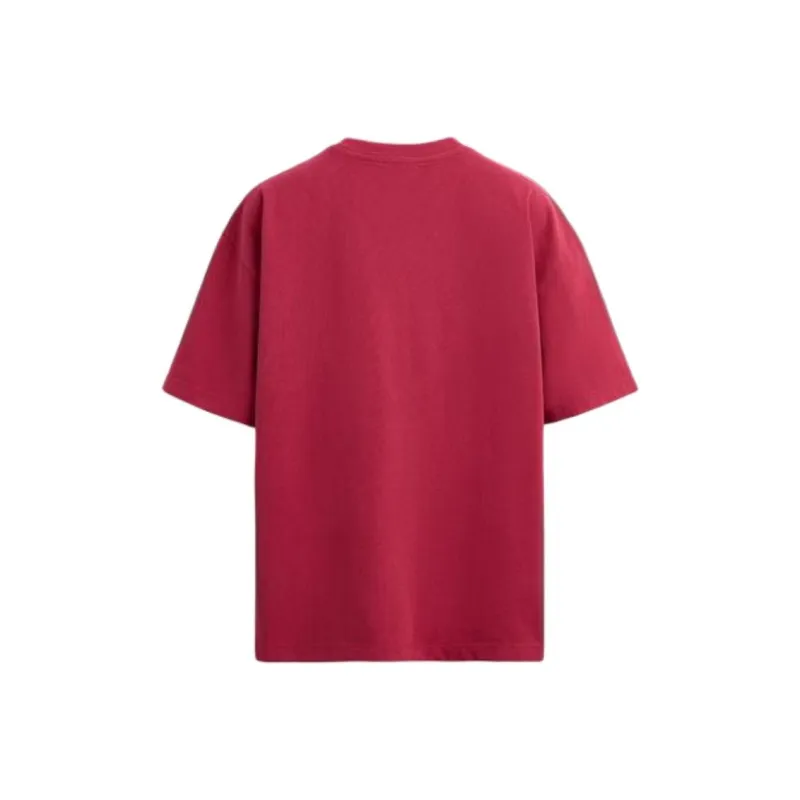 ZARA T Shirts Men Raspberry-1