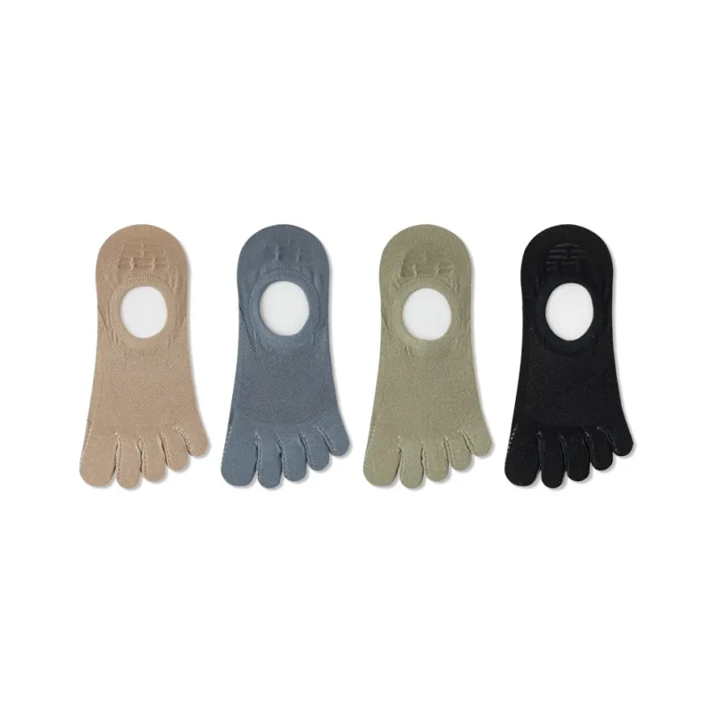 JIAZINI No Show Socks Men's 4 Pack-8