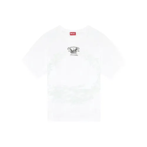 DIESEL T Roxt Q1 Inside Out Printed T Shirt