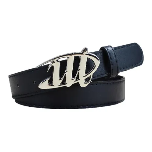 JKEM PU Leather Alloy Leather Belts Unisex 2.8cm
