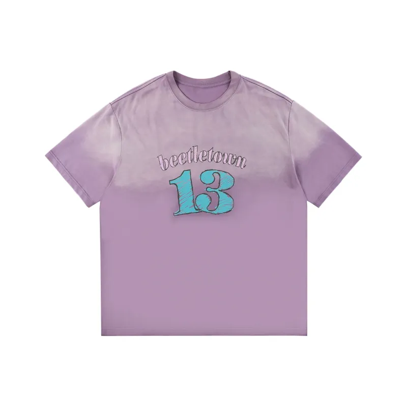 BEETLE TOWN Short Sleeved T Shirts Unisex-4