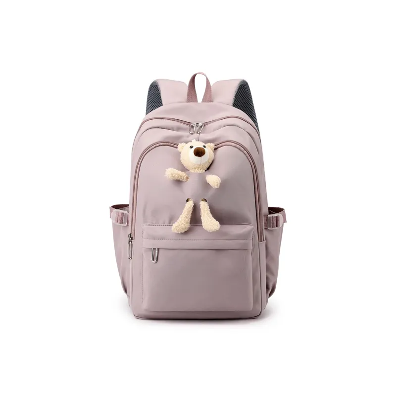 H YXIANG Nylon Backpack Regular Unisex Multicolor-5