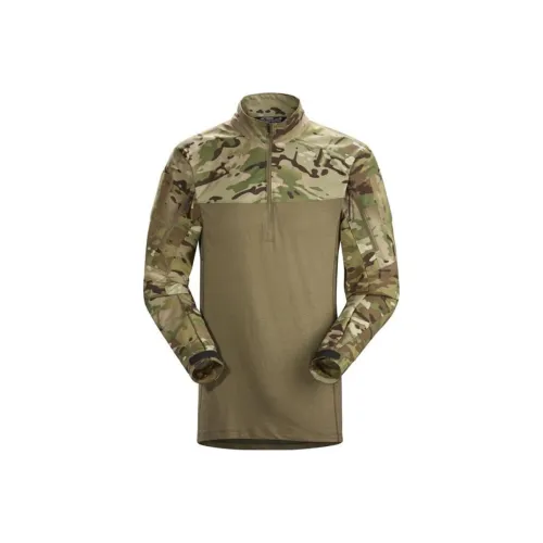 Arcteryx LEAF Assault T Shirt Unisex Multicolor Camouflage