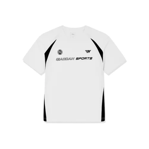 QIAODAN T-Shirt Unisex Jordan White/Black