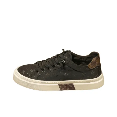 Ruomini Canvas Shoes Men's Black