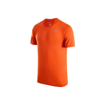 Nike T Shirt Men's University Orange/Cool Gray