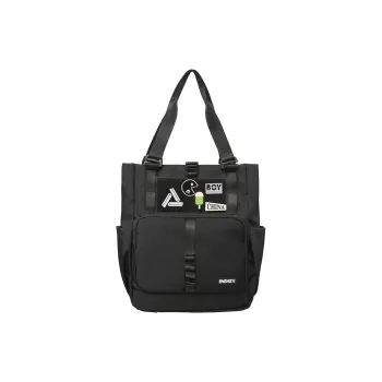 Deli Bear Nylon With Mesh Backpack Regular Unisex Black/White/Khaki/Pink