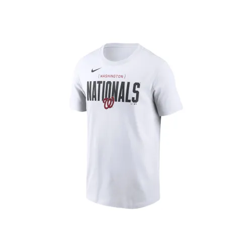 Nike T-Shirt Washington Nationals Team Men's White