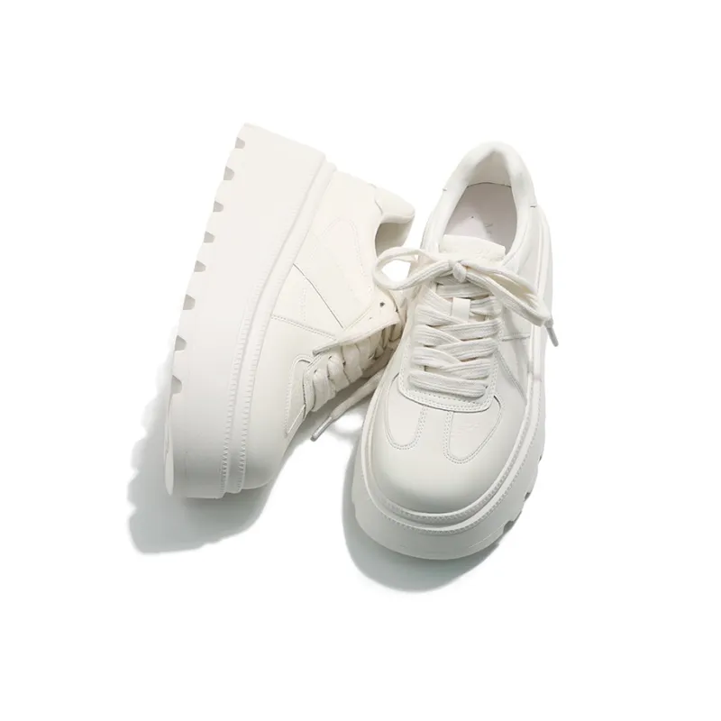 MIS. DANNY Low Top Skateboard Shoes Women's Ecru-4
