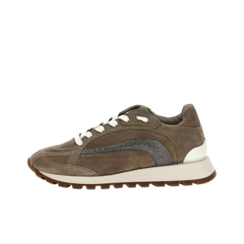 Brunello Cucinelli Monili Chain Detailed Sneakers Women's