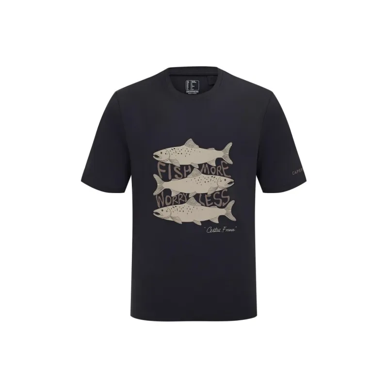 DECATHLON CAPERLAN T-Shirt Men's Black-0