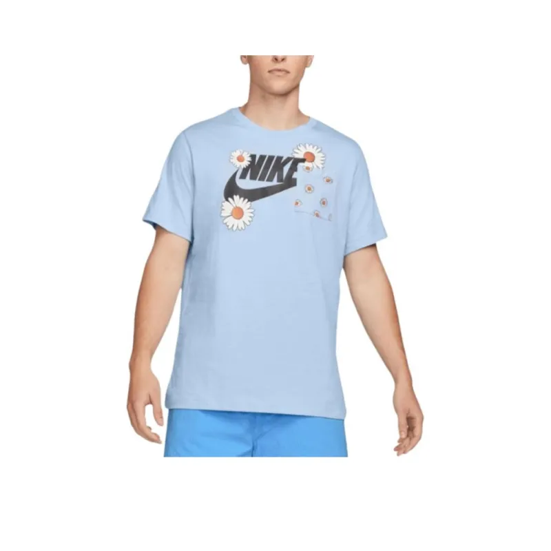Nike Clothing T Shirts Men Blue-0