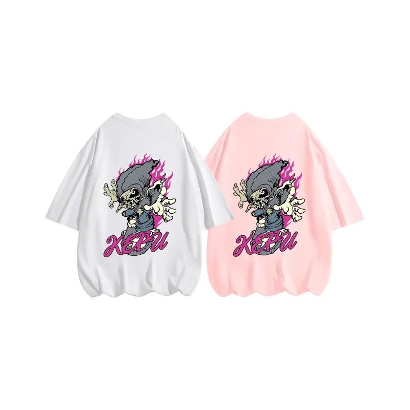 Kepu T Shirt Unisex 2 Pack White-8
