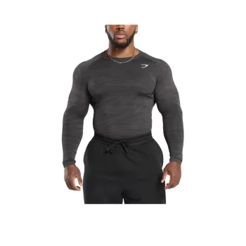 GYMSHARK x GEO T Shirt Men's Agate Gray/Black