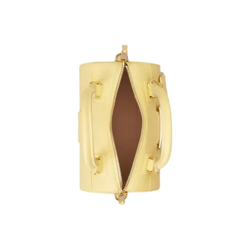 Roger Vivier Belle Vivier Calfskin One Shoulder Handbag Mini Women's Yellow-5