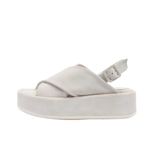 Paloma Barceló Basima One Strap Sandals 6cm Women's White