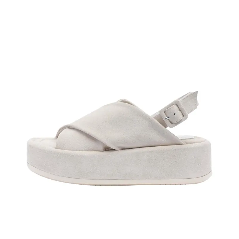 Paloma Barceló Basima One Strap Sandals 6cm Women's White-0