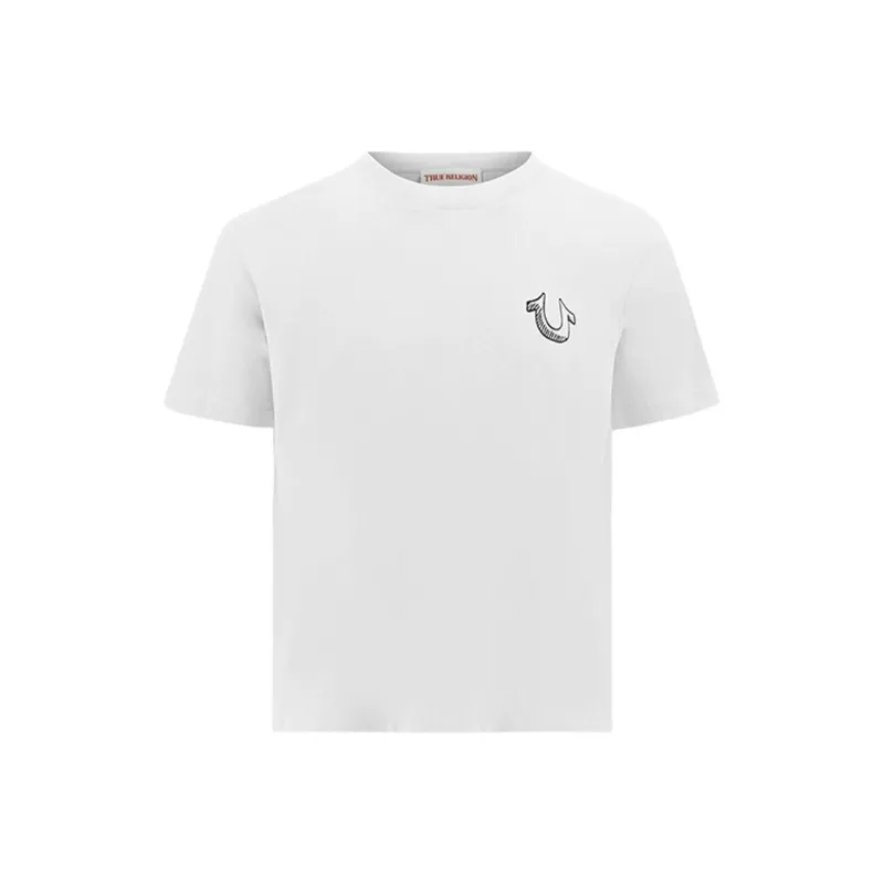 TRUE RELIGION SS24 T-Shirt Men's White-0