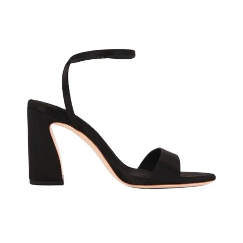 Loeffler Randall Malia Strap Sandals 9cm Women's Black-1