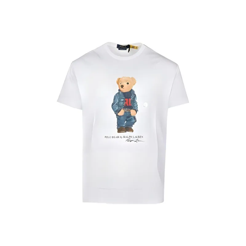 Polo Ralph Lauren Classic Fit Polo Bear Jersey T Shirt-0