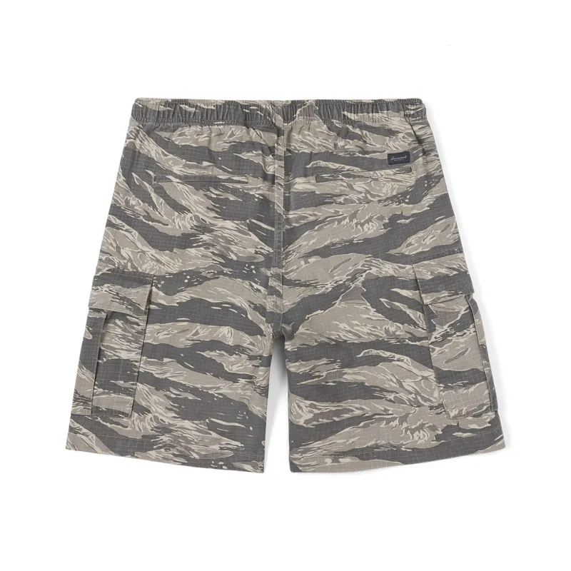SIMWOOD Cargo Shorts Men's Khaki Gray-1