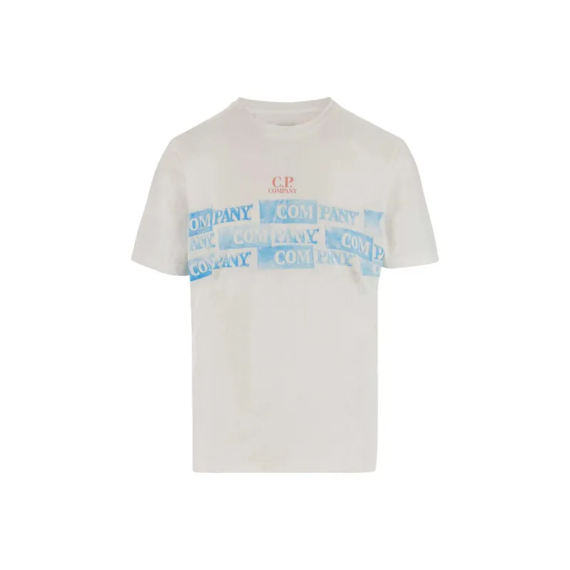 C.P. Company Logo print T shirt-0