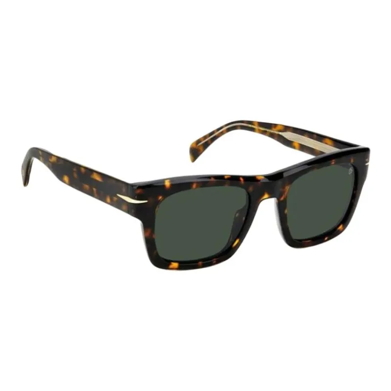 David Beckham Acetate Square Sunglasses Unisex Tortoiseshell-2
