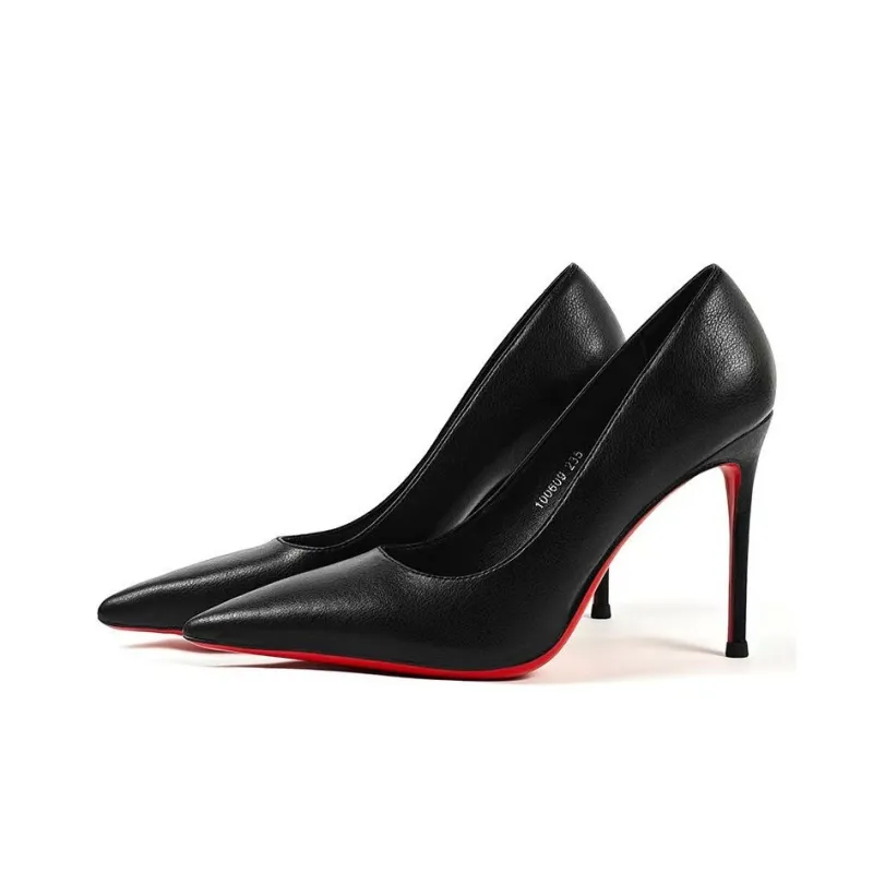 LIANGHUO High Heels Women's Black-1