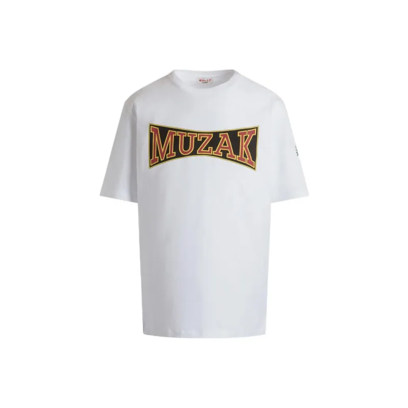 BALLY X Dj Leo Mas Muzak print T shirt-0