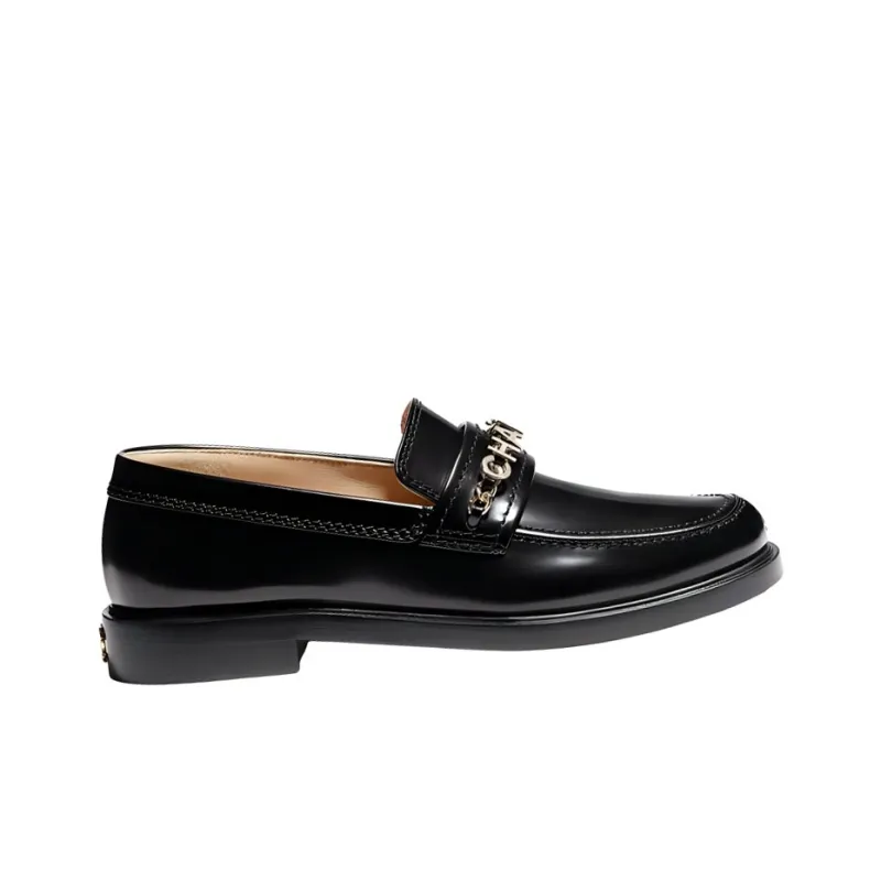 CHANEL Loafers Women's Black-1