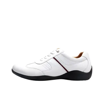 XGN Anti Slip Wear Resistant Low Top Casual Shoes Men's Lynk & Co White