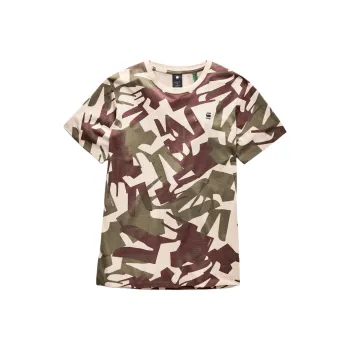G STAR RAW T Shirt Men's Hidden Brick And Hand Of Peace