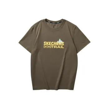 Skechers T Shirt Men's Mushroom Brown
