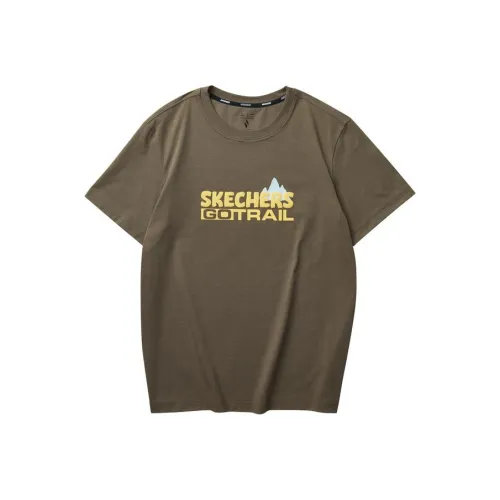Skechers T-Shirt Men's Mushroom Brown