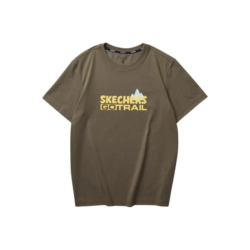 Skechers T Shirt Men's Mushroom Brown-0