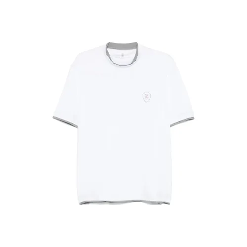 Brunello Cucinelli Layered details T shirt