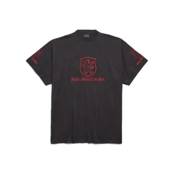 Balenciaga Lion Club Oversized T Shirt