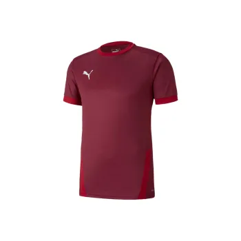PUMA T-Shirts Men Burgundy
