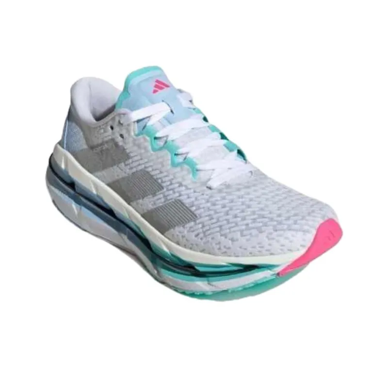Adidas Adistar Byd Cloud White Silver Metallic Flash Aqua Women's-3