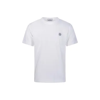 STONE ISLAND Compass Patch Crewneck T Shirt