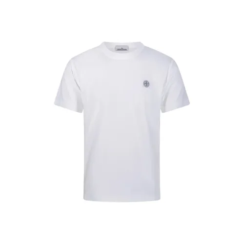 STONE ISLAND Compass Patch Crewneck T Shirt