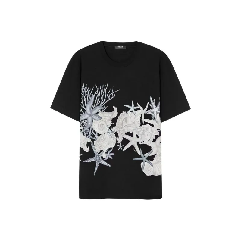 VERSACE Barocco Sea Crewneck T Shirt-0