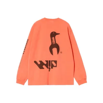 Carhartt WIP T Shirts Men Orange
