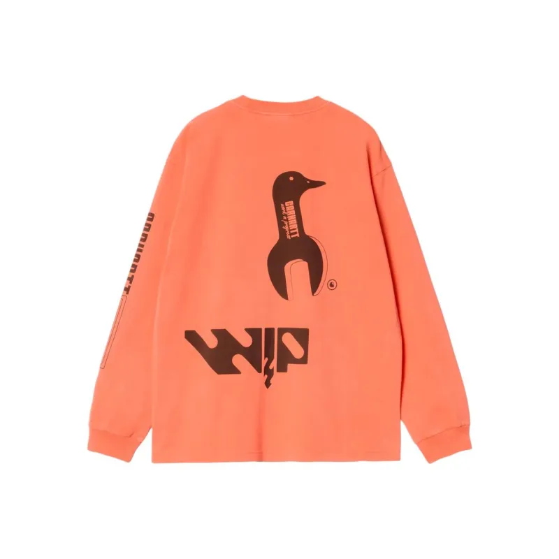 Carhartt WIP T Shirts Men Orange-0