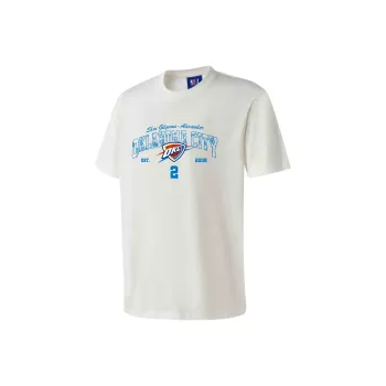 NBA Player Number Series T Shirts Unisex White
