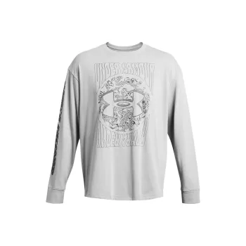 Under Armour T Shirt Men's Gray White